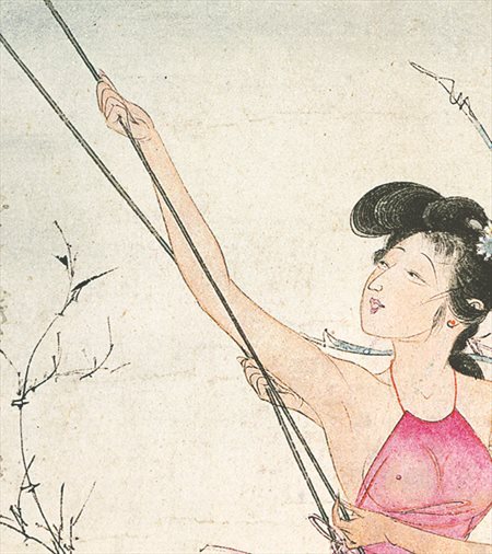 锡林郭勒-胡也佛的仕女画和最知名的金瓶梅秘戏图